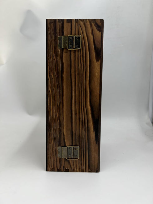 Crystal Champagne Flutes with Set of 2  Champagne Glasses with Wooden Gift Box